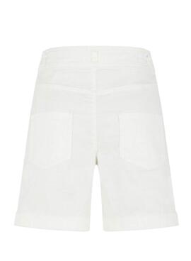 Shorts Naf Naf Vintage Blanco para Mujer