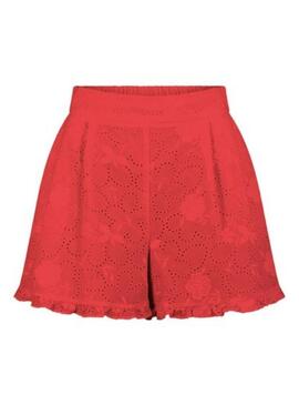 Shorts Naf Naf Relief Coral para Mujer