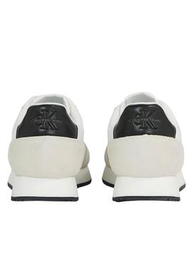 Zapatillas Calvin Klein Retro Runner Blanco Hombre 