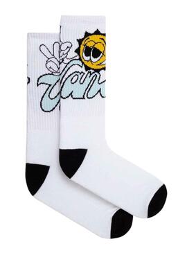 Calcetines Vans Sunny Blanco para Hombre