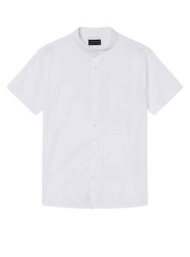 Camisa Mayoral Mao Blanco para Niño