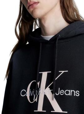 Sudadera Calvin Klein Seasonal Negro para Hombre