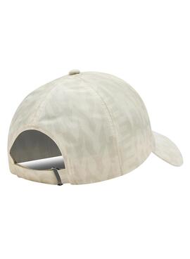 Gorra Tommy Jeans Logomania Blanco para Mujer