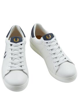 Zapatillas Fred Perry Spencer Blanco para Hombre