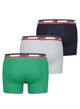 Calzoncillos Levis Sport Verde para Hombre