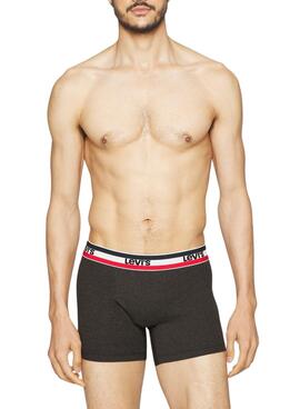 Calzoncillos Levis Sport Negro para Hombre