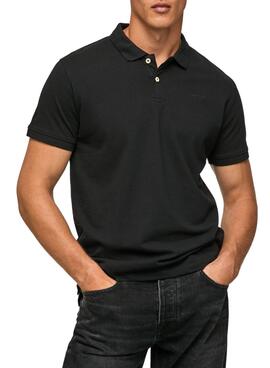 Polo Pepe Jeans Vincent Negro para Hombre 