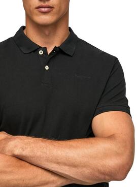 Polo Pepe Jeans Vincent Negro para Hombre 