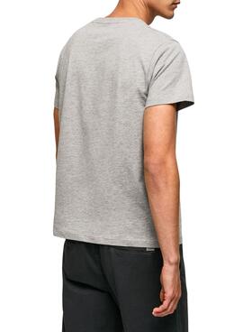 Camiseta Pepe Jeans Rafa Gris para Hombre