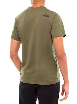 Camiseta The North Face Fine Tee Tnf Verde Hombre