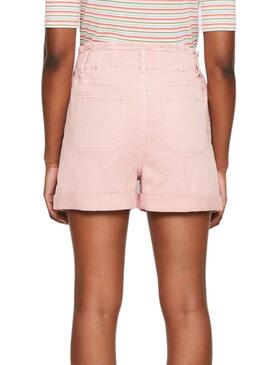 Shorts Naf Naf Boho Rosa para Mujer