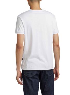 Camiseta G-Star Bandana Blanco para Hombre