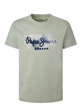 Camiseta Pepe Jeans Golders Verde para Hombre