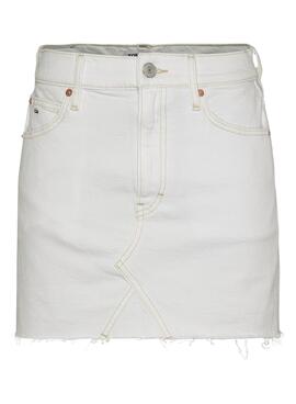 Falda Tommy Hilfiger Izzie Mini Blanco para Mujer