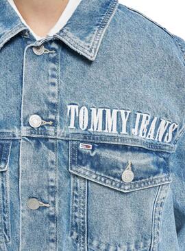 Cazadora Vaquera Tommy Jeans Trucker Logo 