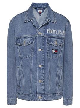 Cazadora Vaquera Tommy Jeans Trucker Logo 