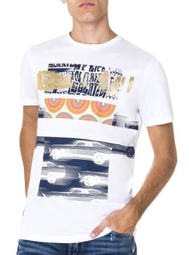 Camiseta Antony Morato Wallpaper Blanco