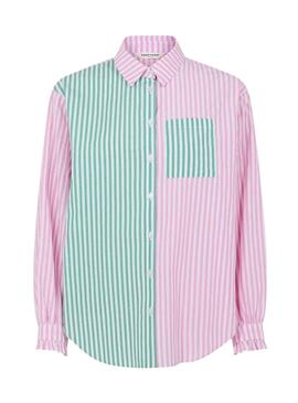 Camisa Naf Naf Rayas Bicolor para Mujer