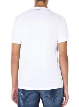 Camiseta Antony Morato Wallpaper Blanco