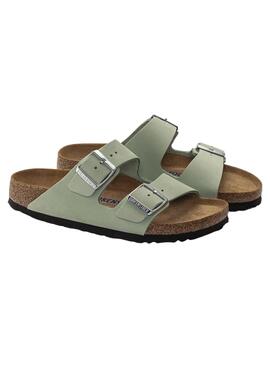 Sandalias Birkenstock Arizona Verde para Mujer