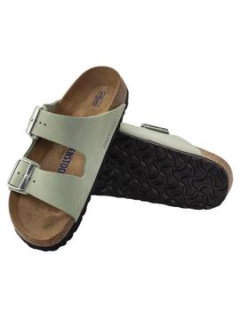 Sandalias Birkenstock Arizona Verde para Mujer