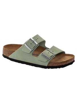 Sandalias Birkenstock Arizona Verde para Mujer