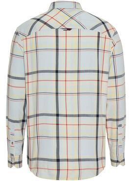 Camisa Tommy Jeans Classic Blanco para Hombre