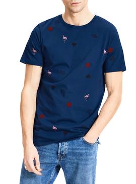 Camiseta Jack and Jones Jorconvo Marino