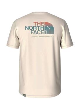 Camiseta The North Face Graphic Beige para Hombre