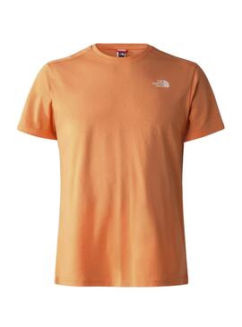 Camiseta The North Face Graphic Naranja Hombre