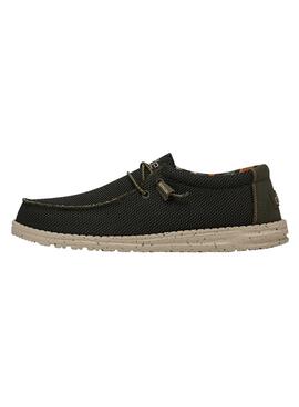 Zapatillas Hey Dude Wally Sox Negro para Hombre