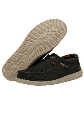 Zapatillas Hey Dude Wally Sox Negro para Hombre