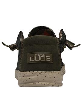 Zapatillas Hey Dude Wally Sox Negro para Hombre