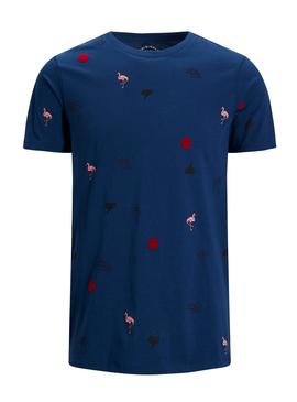 Camiseta Jack and Jones Jorconvo Marino