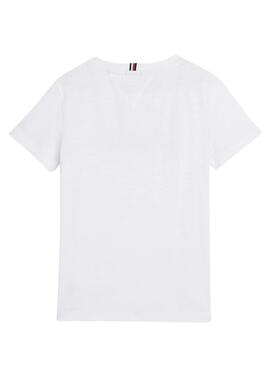 Camiseta Tommy Hilfiger Layered Blanco para Niño