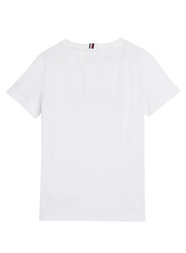 Camiseta Tommy Hilfiger Layered Blanco para Niño