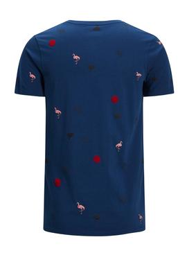 Camiseta Jack and Jones Jorconvo Marino