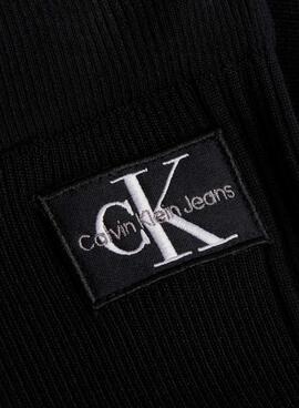 Pantalón Calvin Klein Badge Negro para Mujer