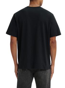 Camiseta Levis Poster Negro para Hombre
