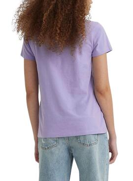 Camiseta Levis Quilt Morado para Mujer