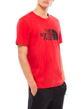 Camiseta The North Face Easy Tee Rojo Hombre