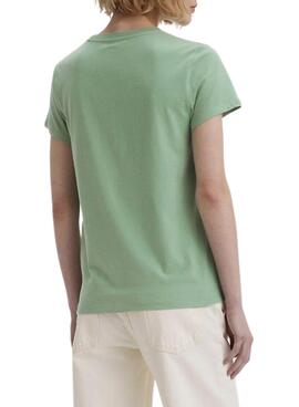 Camiseta Levis Water Verde para Mujer