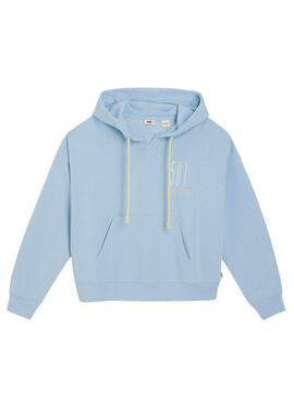 Sudadera Levis Graphic Azul para Mujer