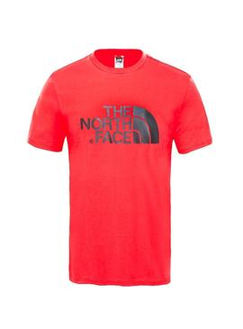Camiseta The North Face Easy Tee Rojo Hombre