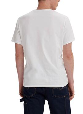 Camiseta Levis Water Blanco para Hombre
