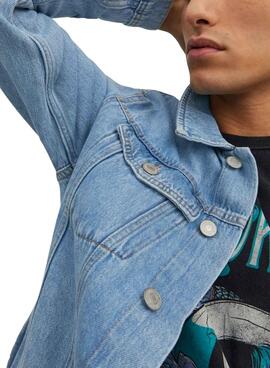 Chaqueta Jack and Jones Jean Azul para Hombre