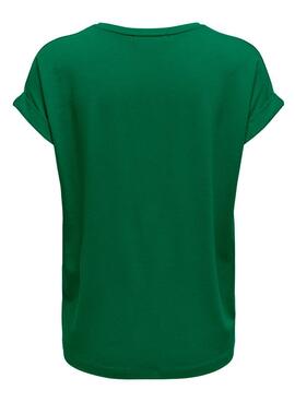 Camiseta Only Moster Verde para Mujer