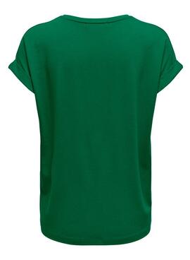 Camiseta Only Moster Verde para Mujer