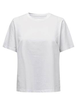 Camiseta Only Lonely Blanco para Mujer