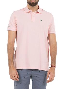 Polo El Pulpo Basic Rosa para Hombre